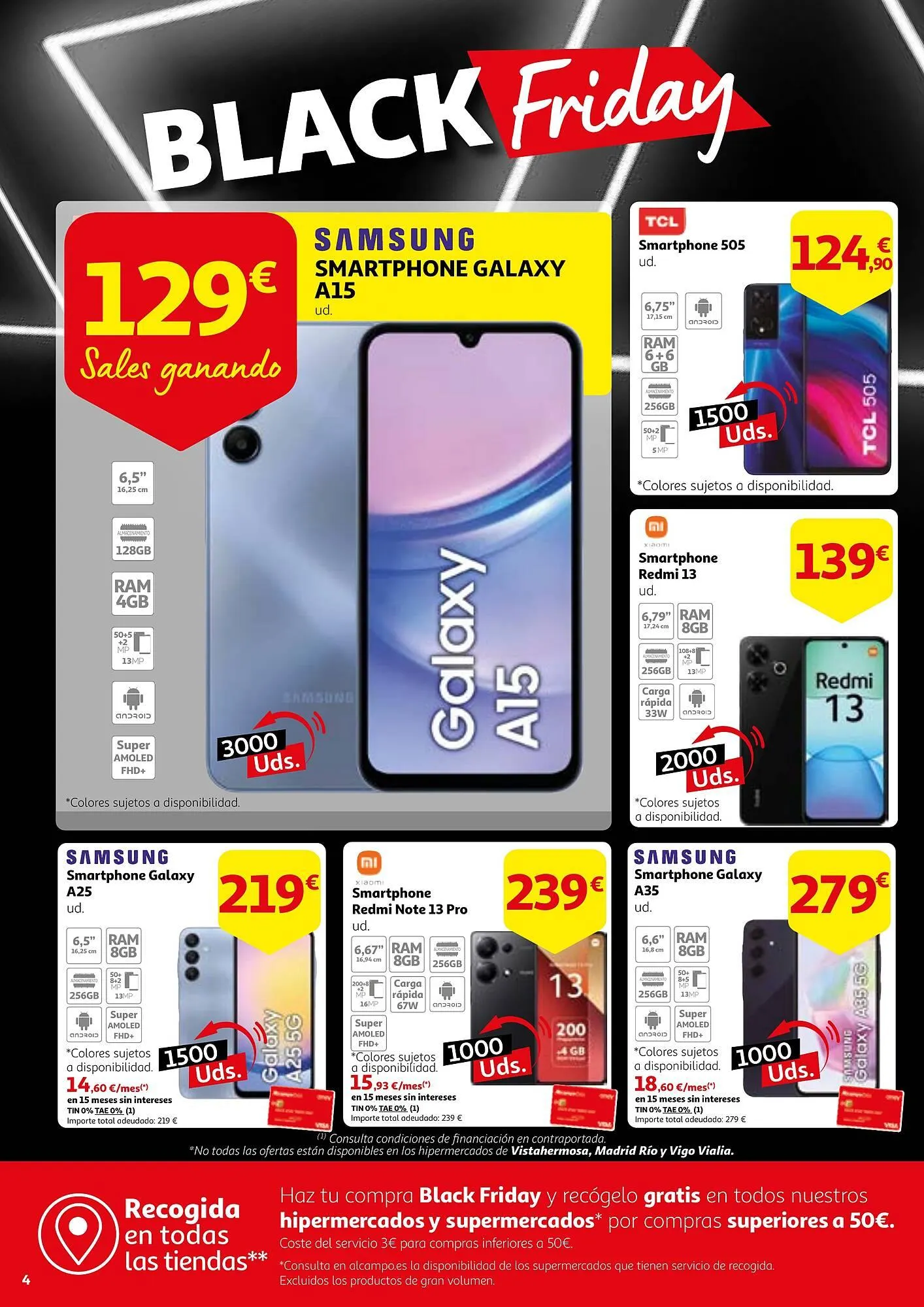 Catálogo de Folleto Alcampo 21 de noviembre al 2 de diciembre 2024 - Página 4