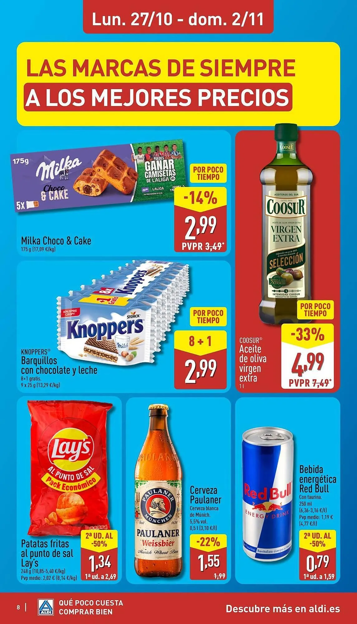 Catálogo de Folleto ALDI 27 de octubre al 2 de noviembre 2025 - Página 8