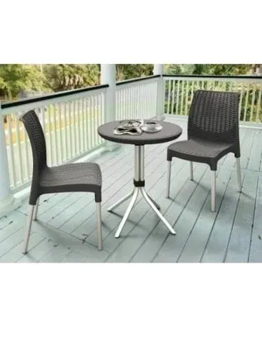 Conjunto Resina Bistro Chelsea Curver