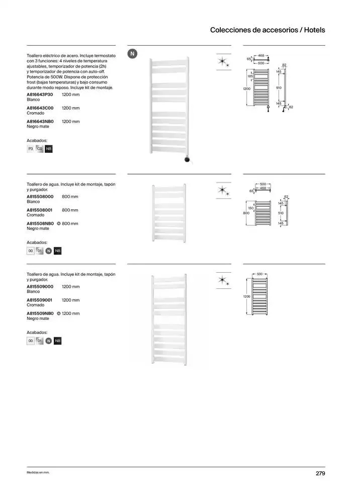 Catálogo de Colecciones de Baño, Muebles y Accesorios 9 de enero al 31 de diciembre 2025 - Página 281