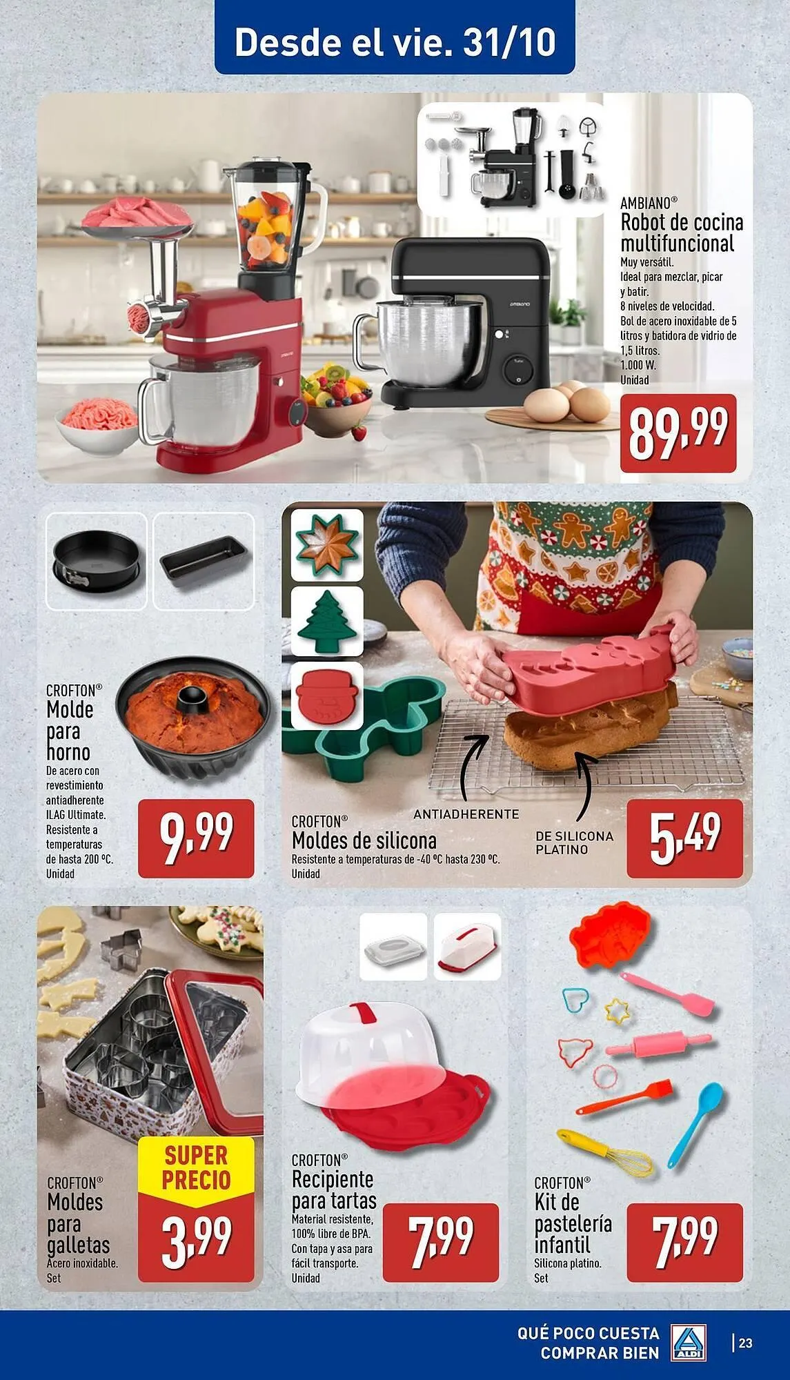 Catálogo de Folleto ALDI 27 de octubre al 2 de noviembre 2025 - Página 23