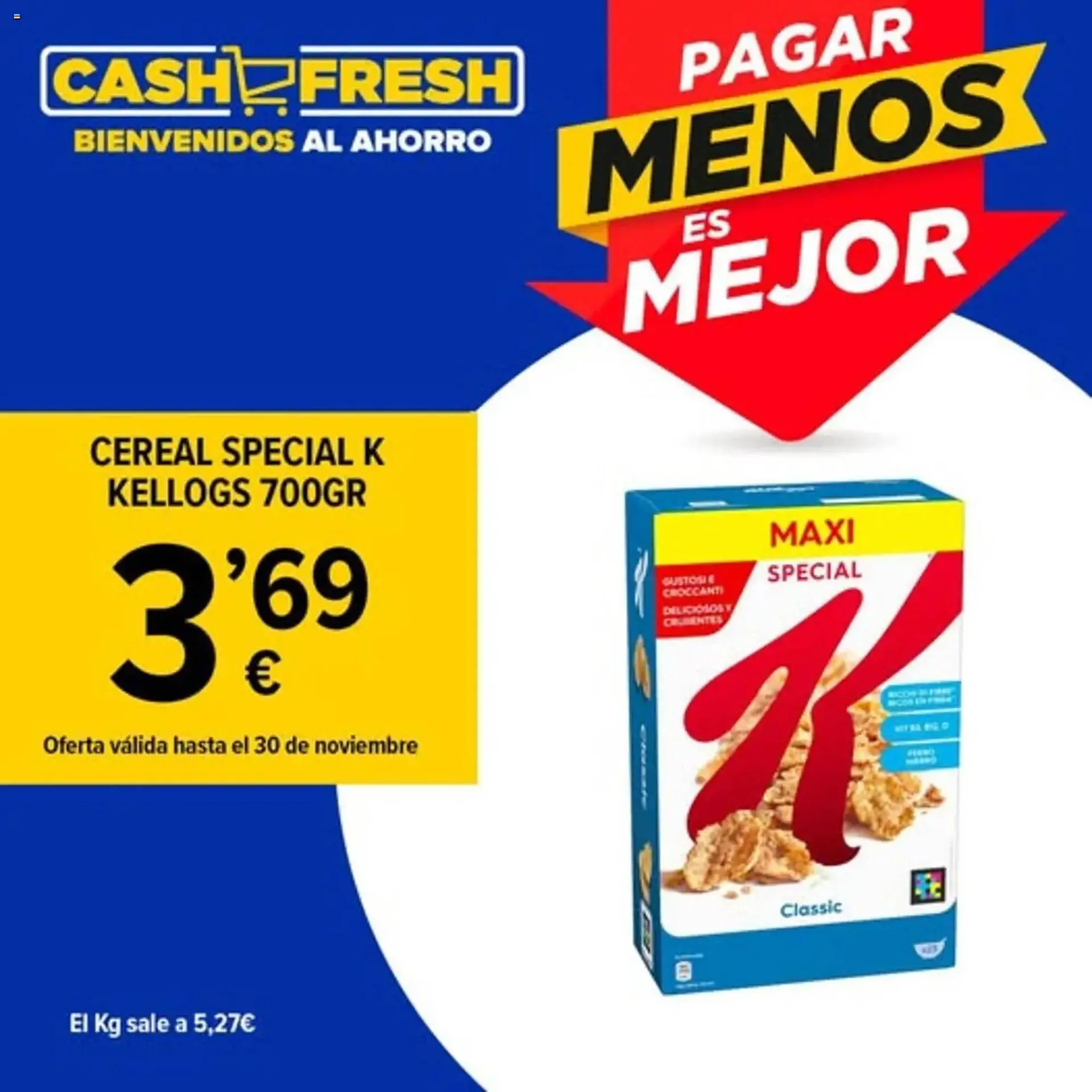 Catálogo de Folleto Cash Fresh 11 de noviembre al 30 de noviembre 2025 - Página 1