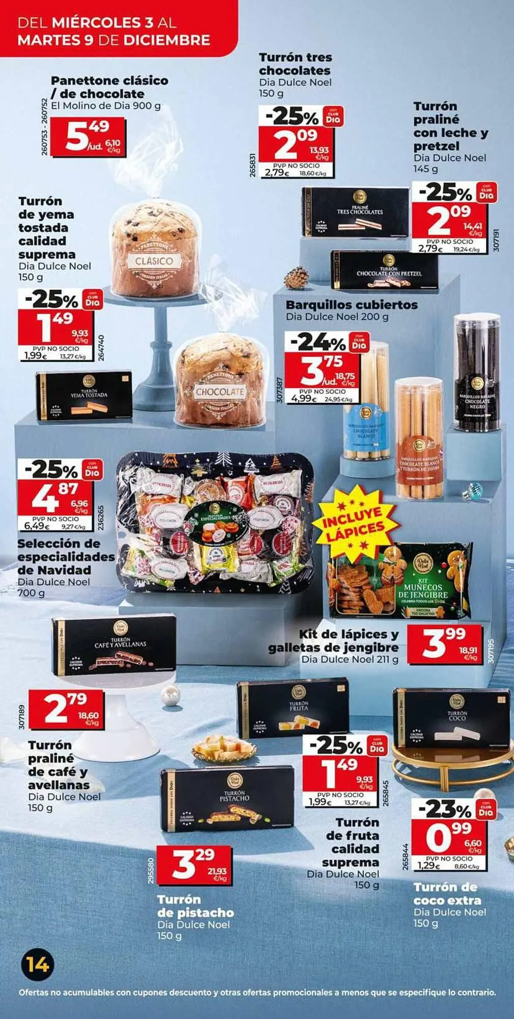 Catálogo de Folleto Dia 3 de diciembre al 9 de diciembre 2025 - Página 14
