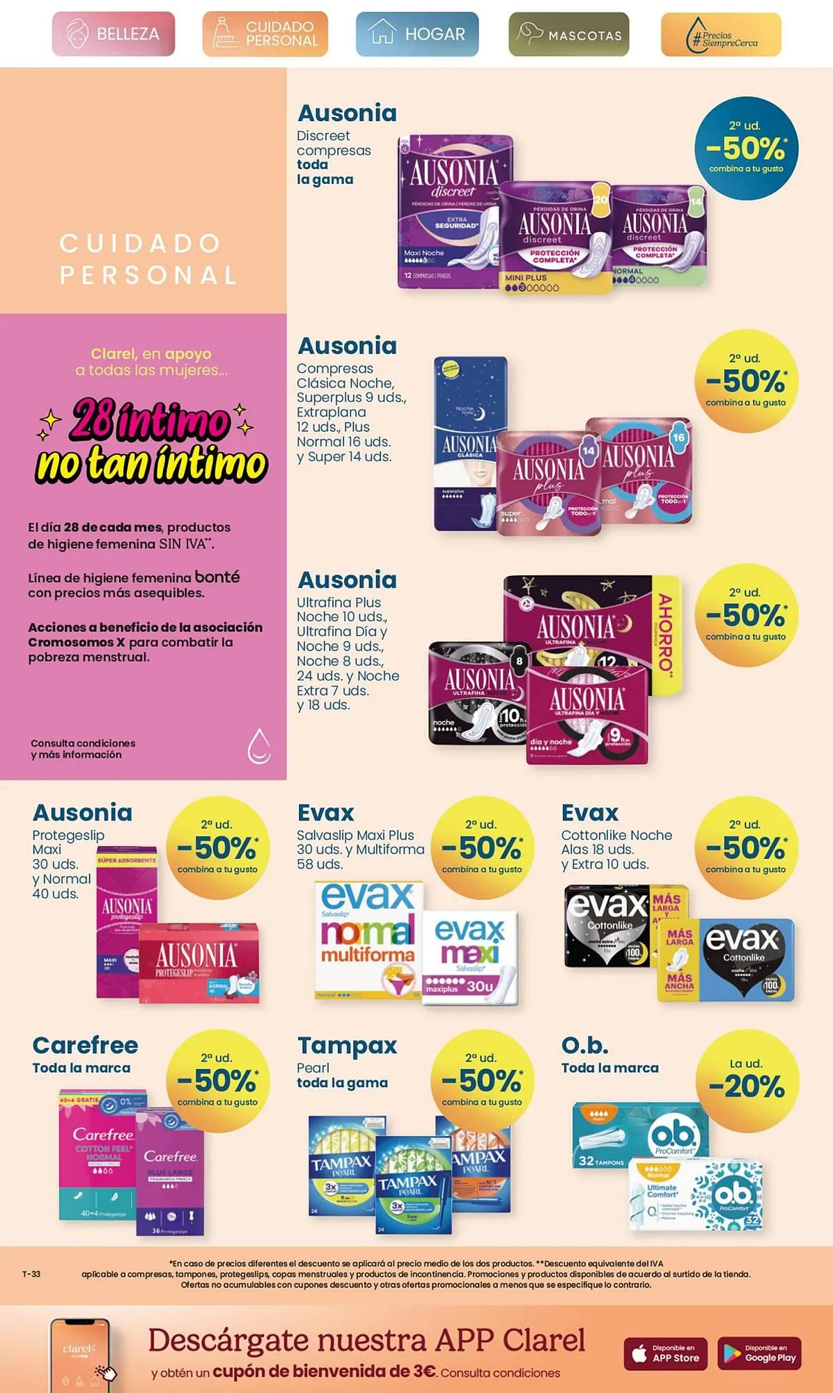 Catálogo de Folleto Clarel 27 de agosto al 9 de septiembre 2025 - Página 10