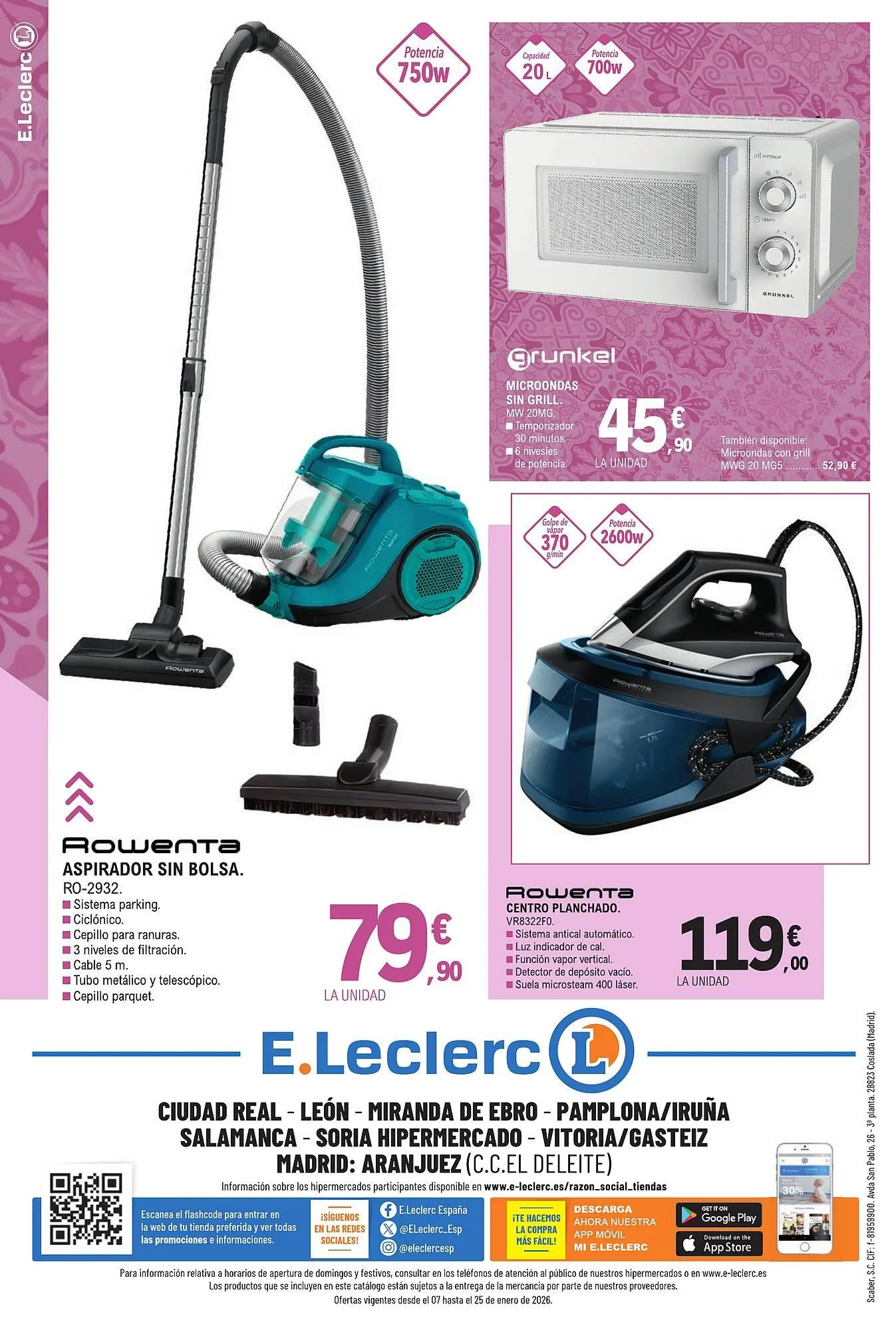 Catálogo de Catálogo E.Leclerc 7 de enero al 25 de enero 2026 - Página 32