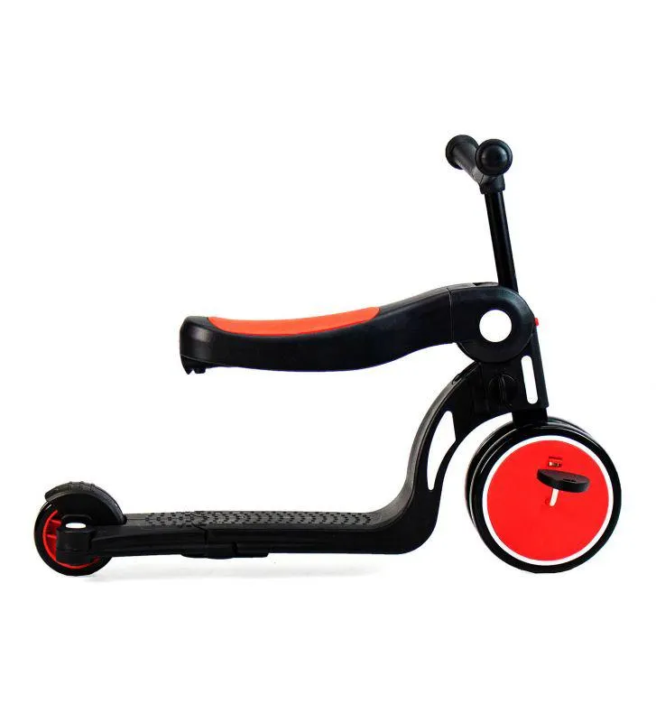 Triciclo 6-1 Ride and Roll Rojo