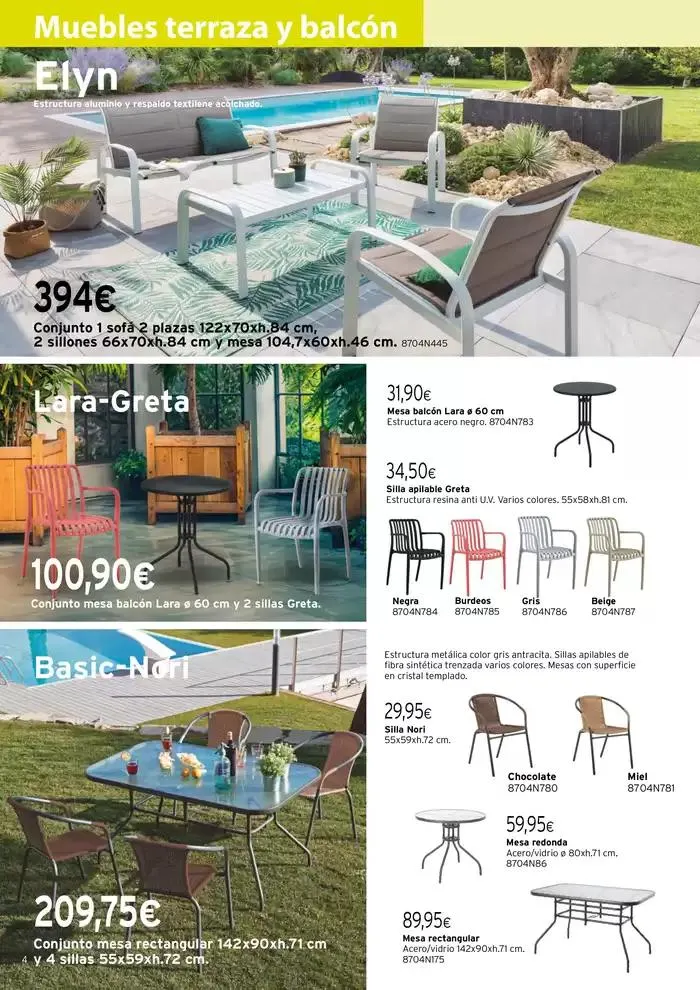 Catálogo de Transforma tu jardín y terraza 1 de enero al 31 de diciembre 2025 - Página 4