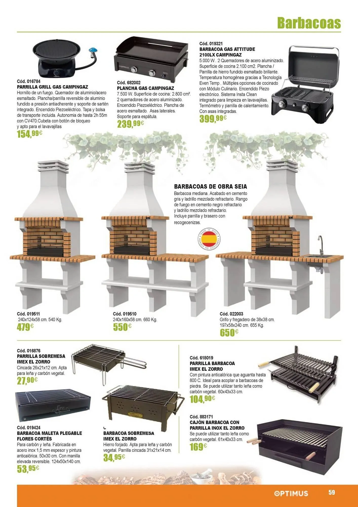 Catálogo de Folleto Optimus 21 de marzo al 31 de agosto 2024 - Página 59