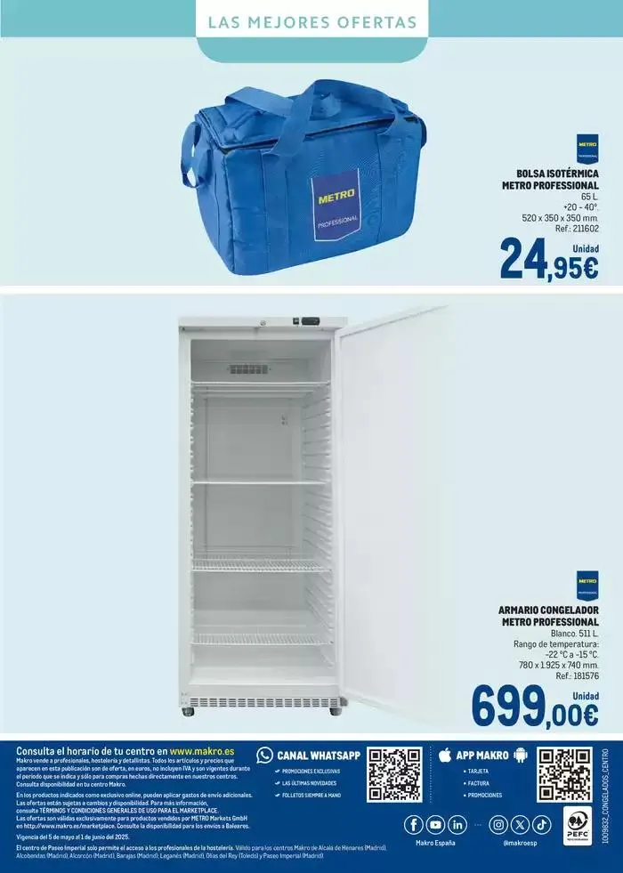 Catálogo de Especial Congelados Centro 5 de mayo al 1 de junio 2025 - Página 64