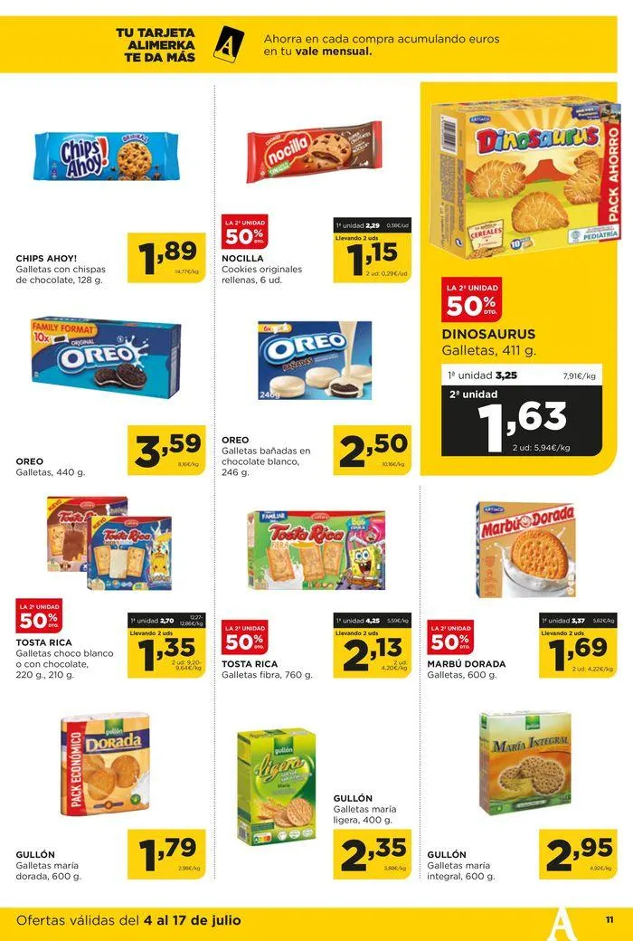 Catálogo de Catálogo Alimerka 4 de julio al 17 de julio 2024 - Página 11