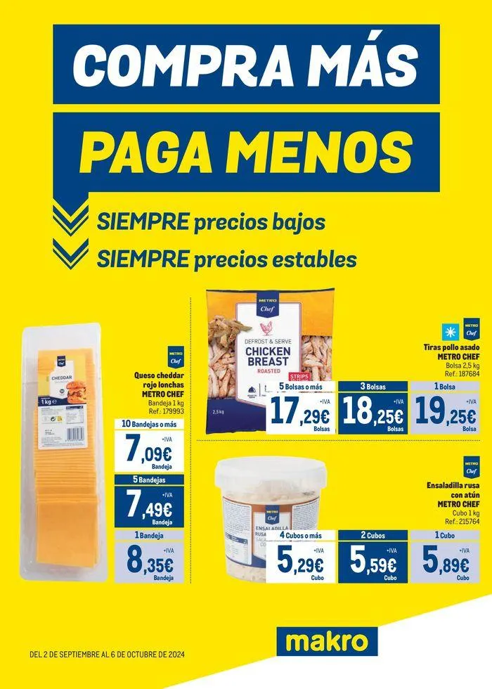 Catálogo de Compra más, paga menos - Norte 17 de septiembre al 6 de octubre 2024 - Página 1
