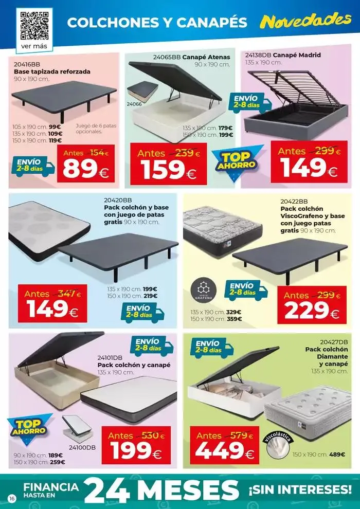 Catálogo de Más muebles por menos dinero 1 de octubre al 20 de octubre 2024 - Página 16