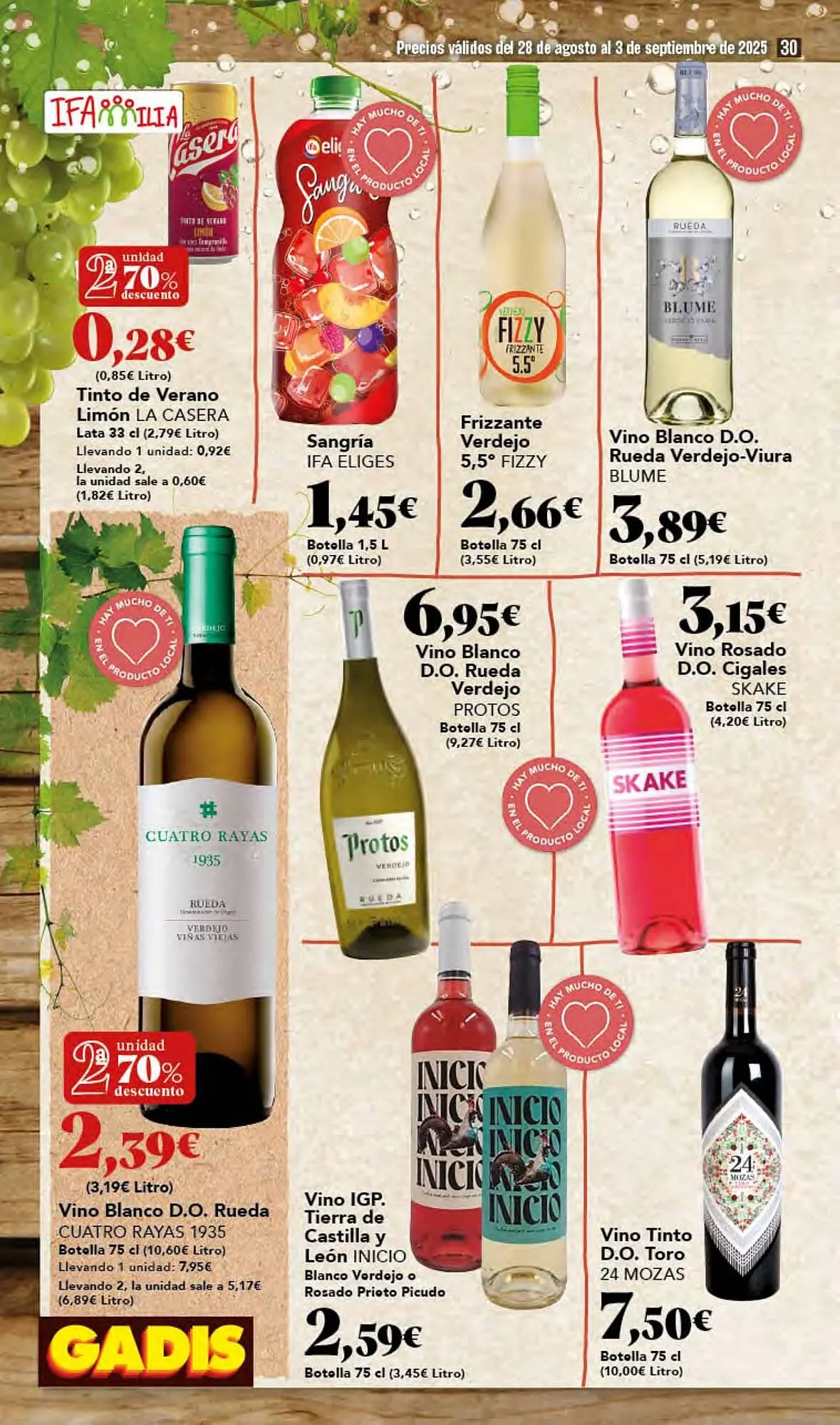 Catálogo de Folleto Gadis 28 de agosto al 3 de septiembre 2025 - Página 30