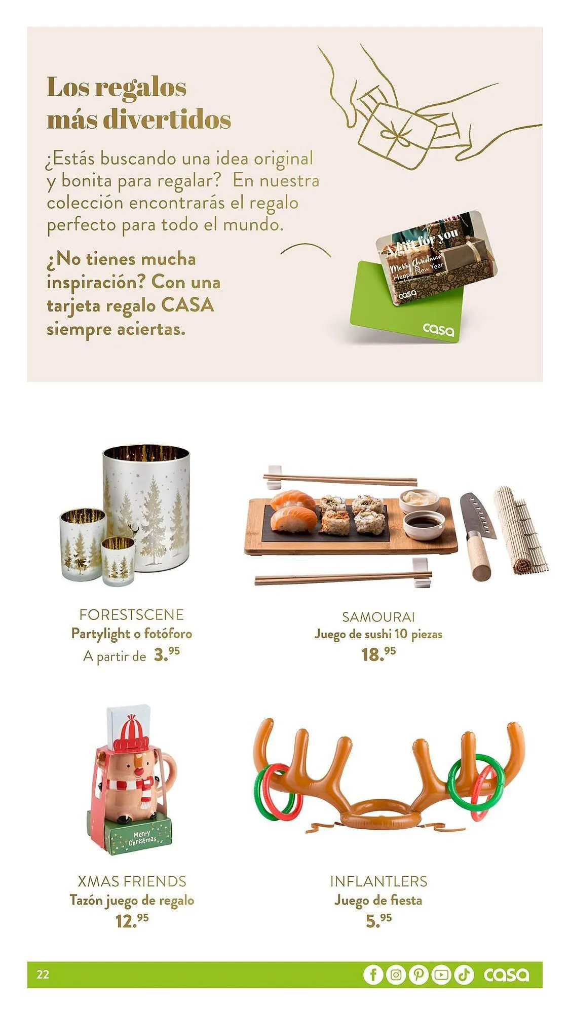 Catálogo de Folleto Casa 6 de octubre al 6 de enero 2024 - Página 22