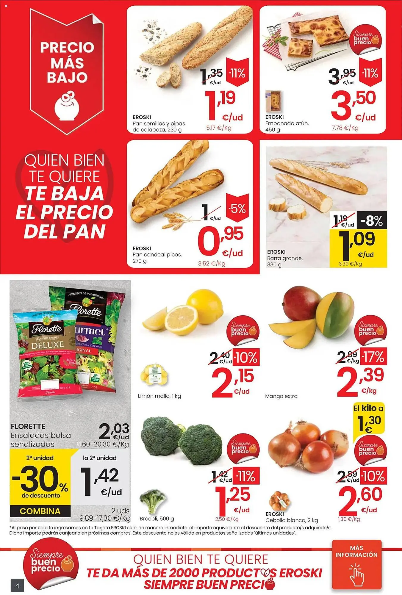 Catálogo de Folleto Eroski 30 de octubre al 11 de noviembre 2025 - Página 4