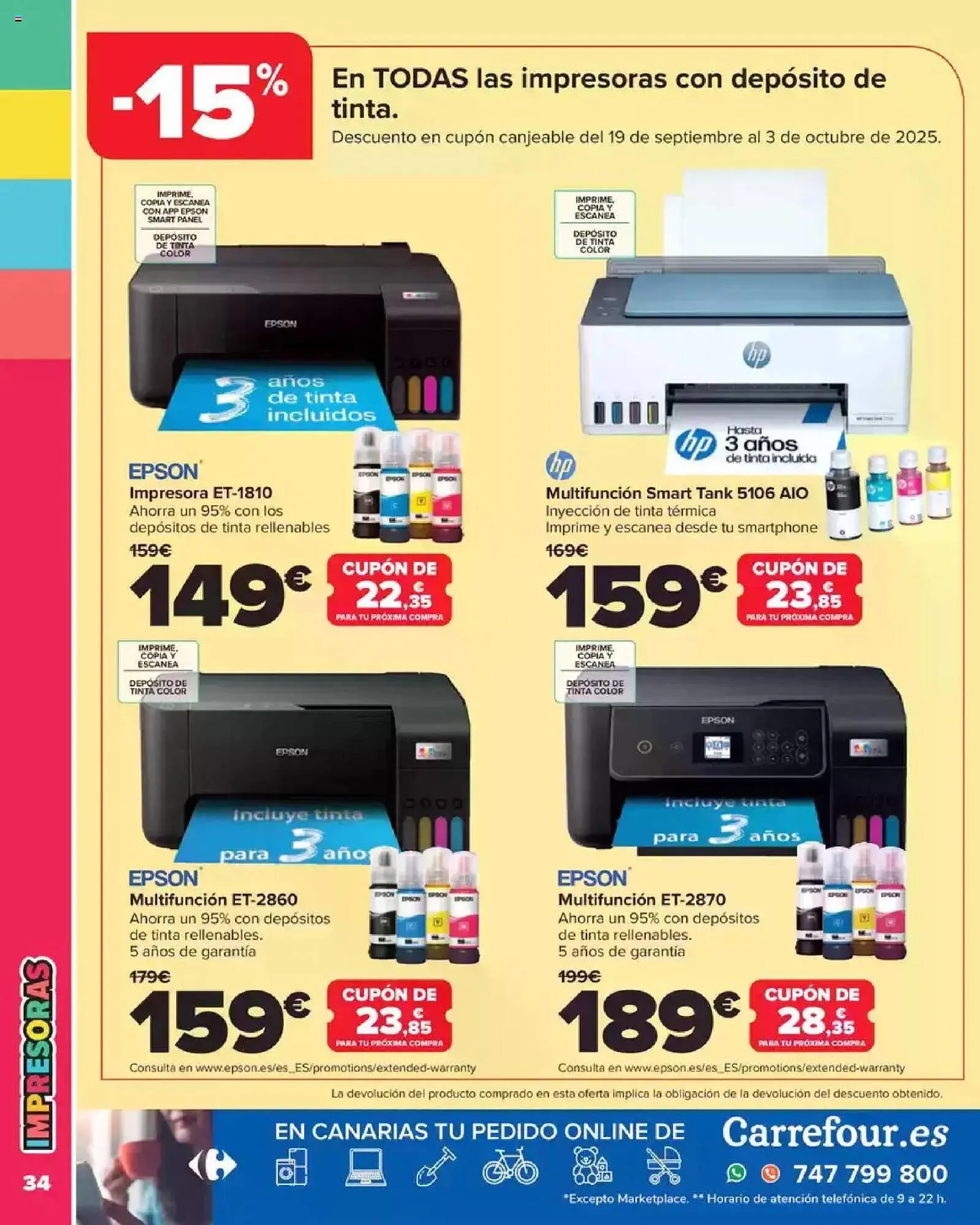 Catálogo de Folleto Carrefour 18 de agosto al 18 de septiembre 2025 - Página 34