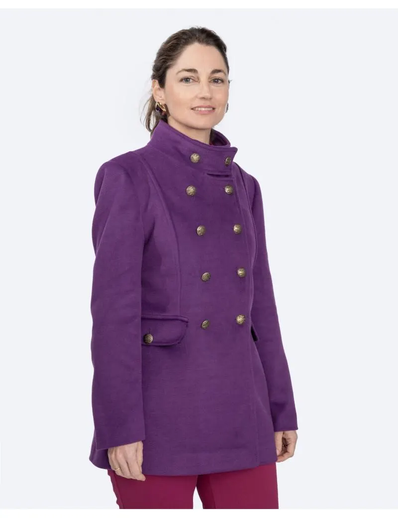 Abrigo Paño Militar Botones