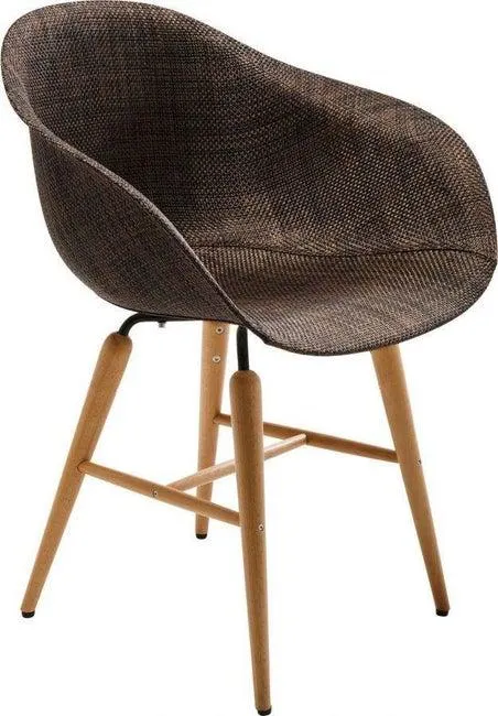 Silla rep. Forum Wood marrón