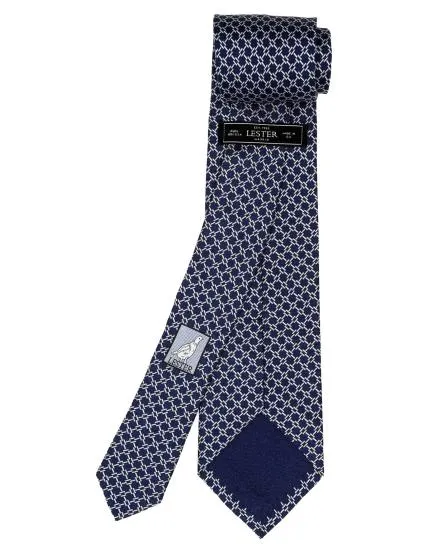 Corbata panel Azul/azul