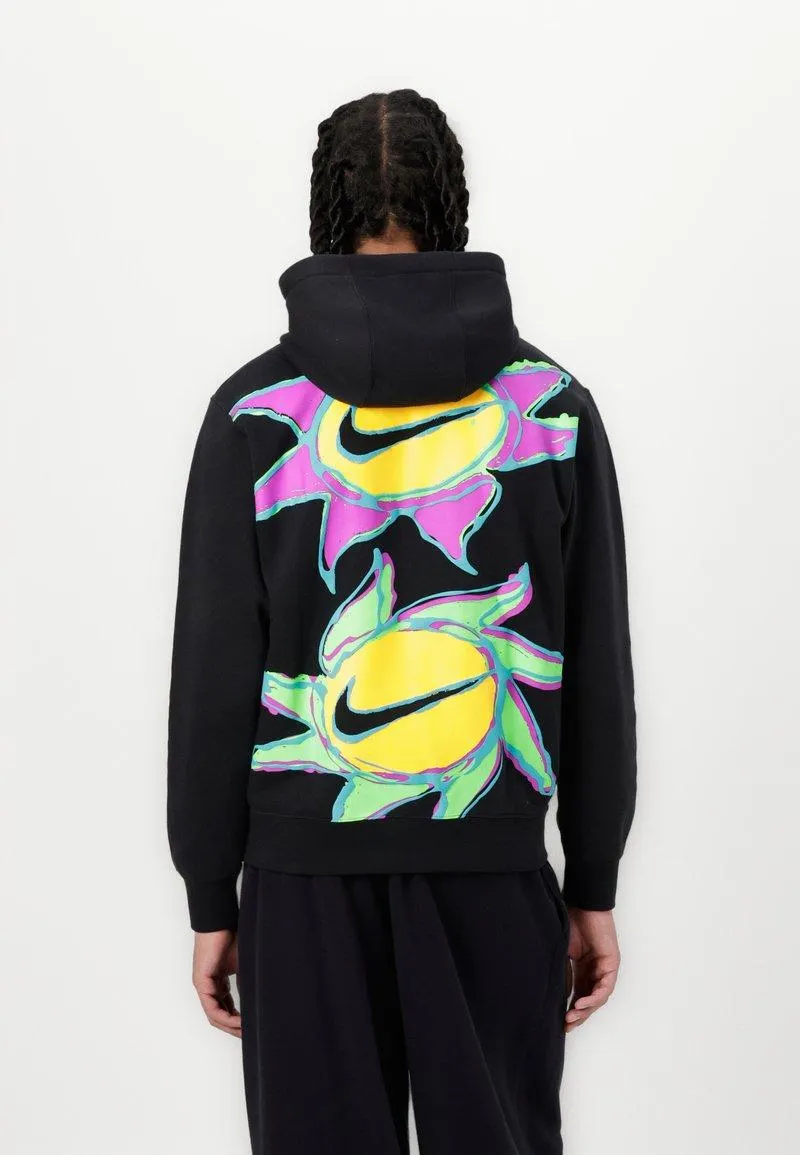 CLUB - Jersey con capucha - black