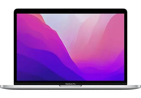 APPLE MacBook Pro (2022), 13,3" Pantalla Retina, Chip M2 de Apple, 8 GB, 512 GB, macOS Monterey, Cámara FaceTime HD a 720p, Plata