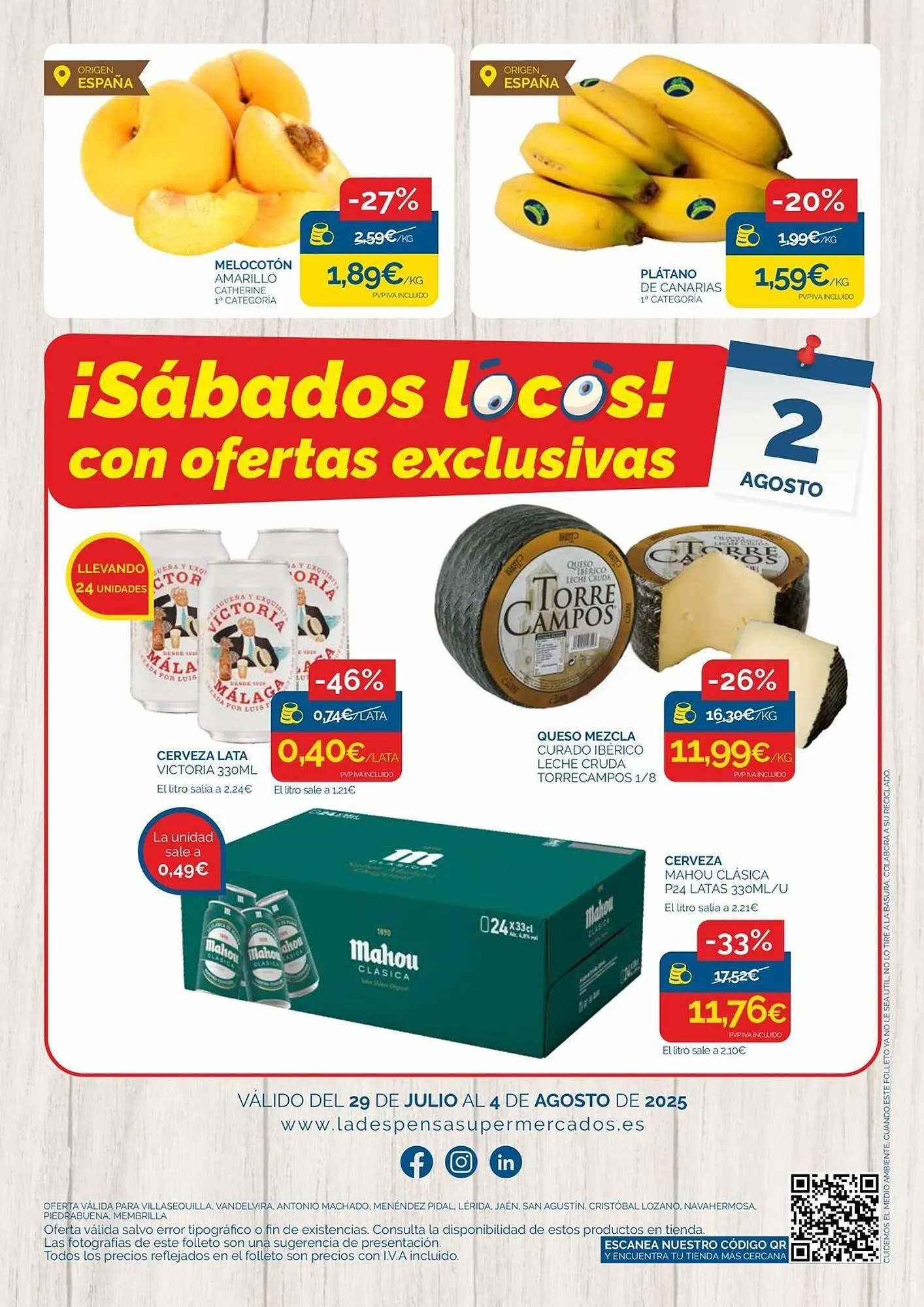 Catálogo de Folleto Supermercados La Despensa 29 de julio al 4 de agosto 2025 - Página 4