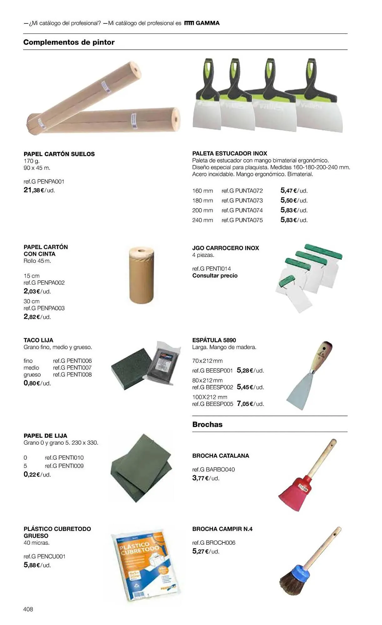 Catálogo de Folleto Grup Gamma 1 de febrero al 31 de diciembre 2023 - Página 410