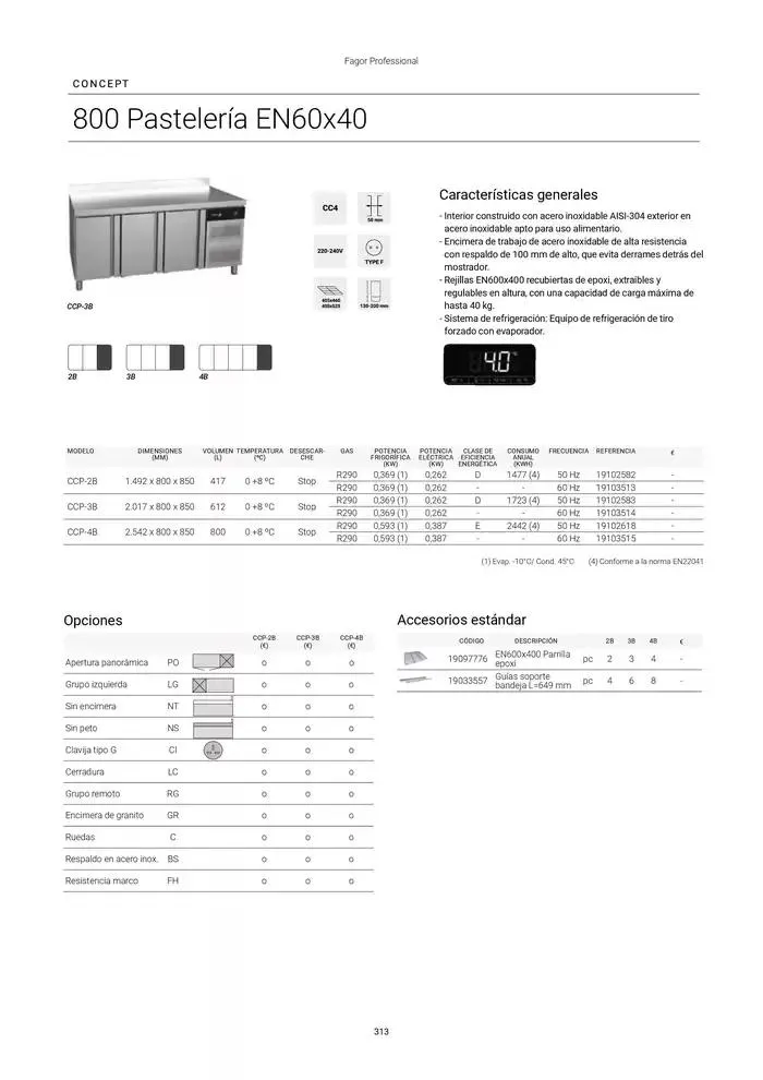 Catálogo de Catálogo Hostelería y Restauración 3 de marzo al 3 de junio 2025 - Página 314