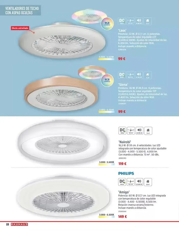 Catálogo de Clima. Soluciones de climatización 9 de abril al 9 de mayo 2025 - Página 22