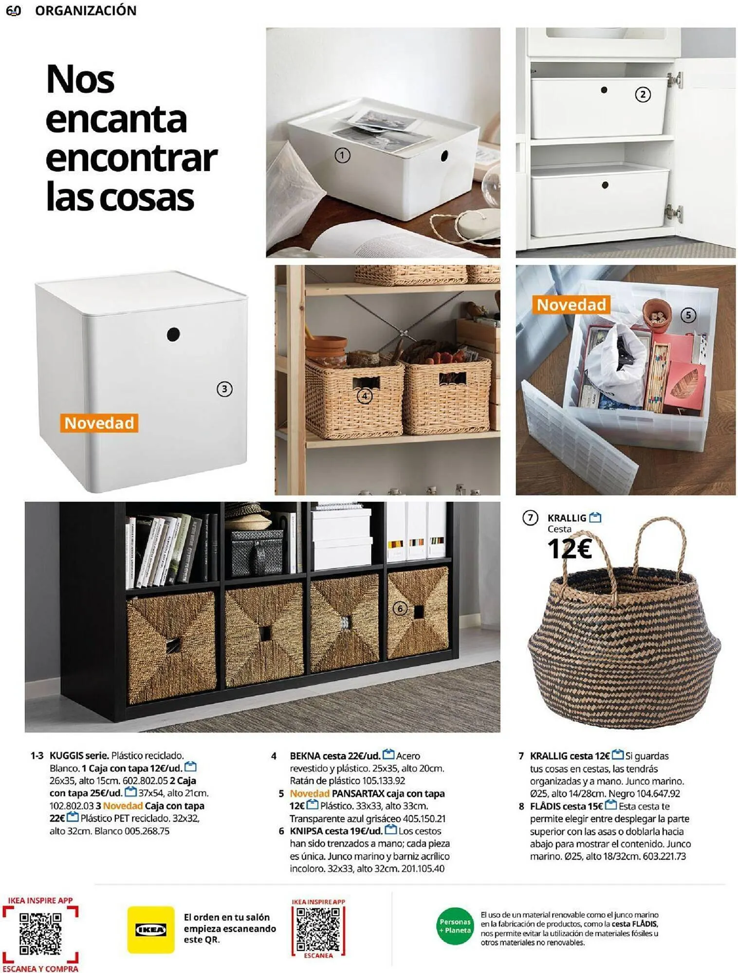 Catálogo de Folleto IKEA 20 de marzo al 31 de julio 2023 - Página 60