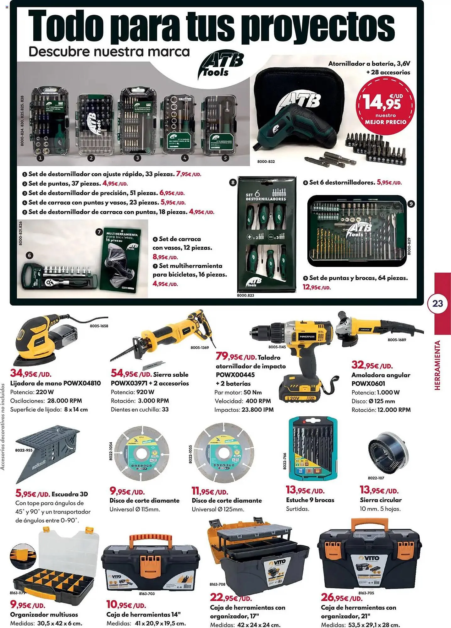 Catálogo de Catálogo BricoCentro 23 de marzo al 21 de junio 2026 - Página 23