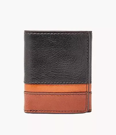 Billetera de tres pliegues Easton con protección RFID