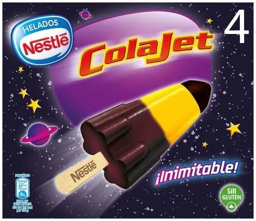 Helado Colajet Nestlé 4 uds