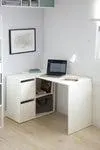 Mesa escritorio Adapta blanco 120x77x74 cm