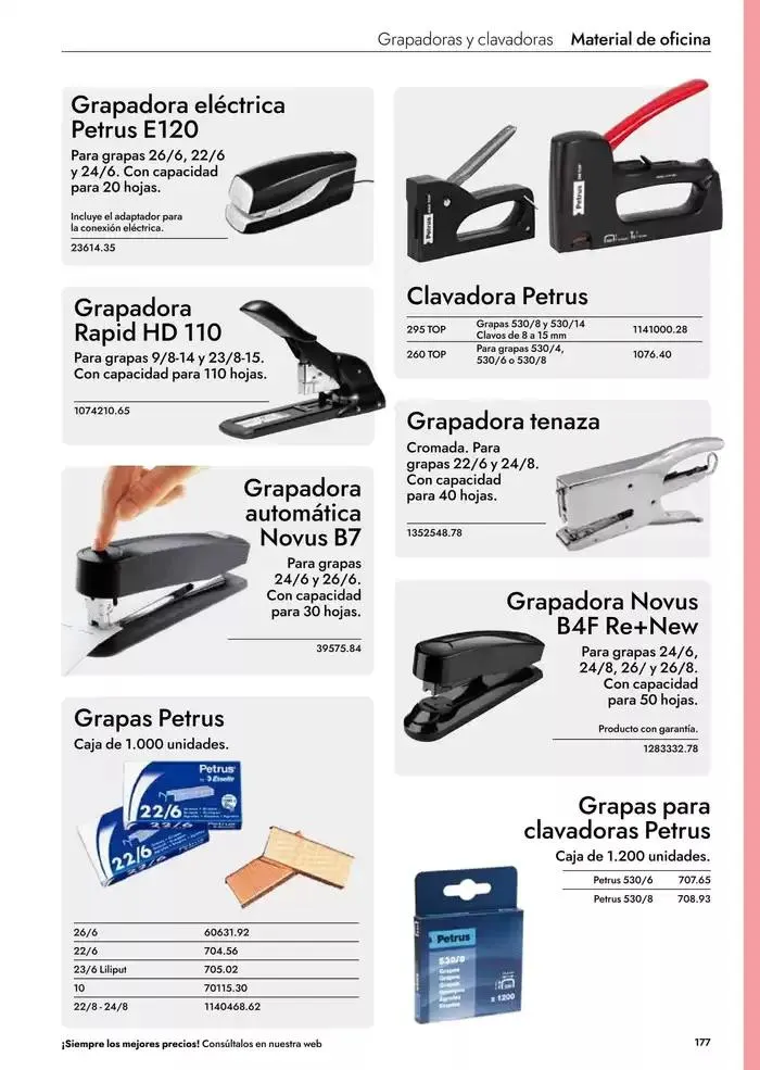 Catálogo de Catálogo Escolar 2025-2026 6 de mayo al 31 de diciembre 2026 - Página 179