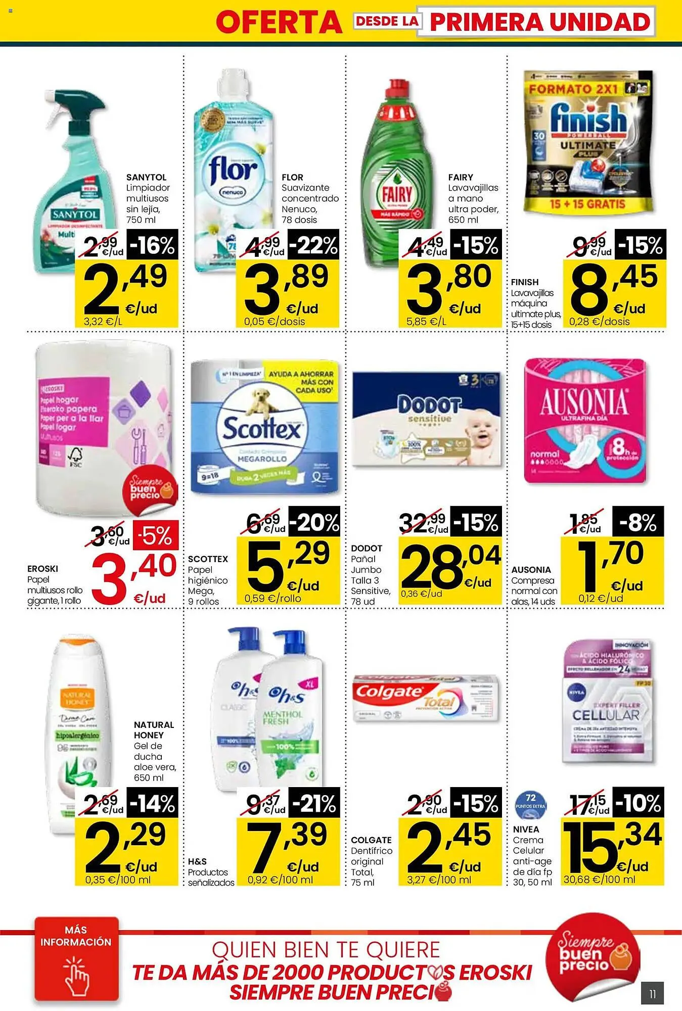 Catálogo de Folleto Eroski 12 de marzo al 25 de marzo 2026 - Página 11