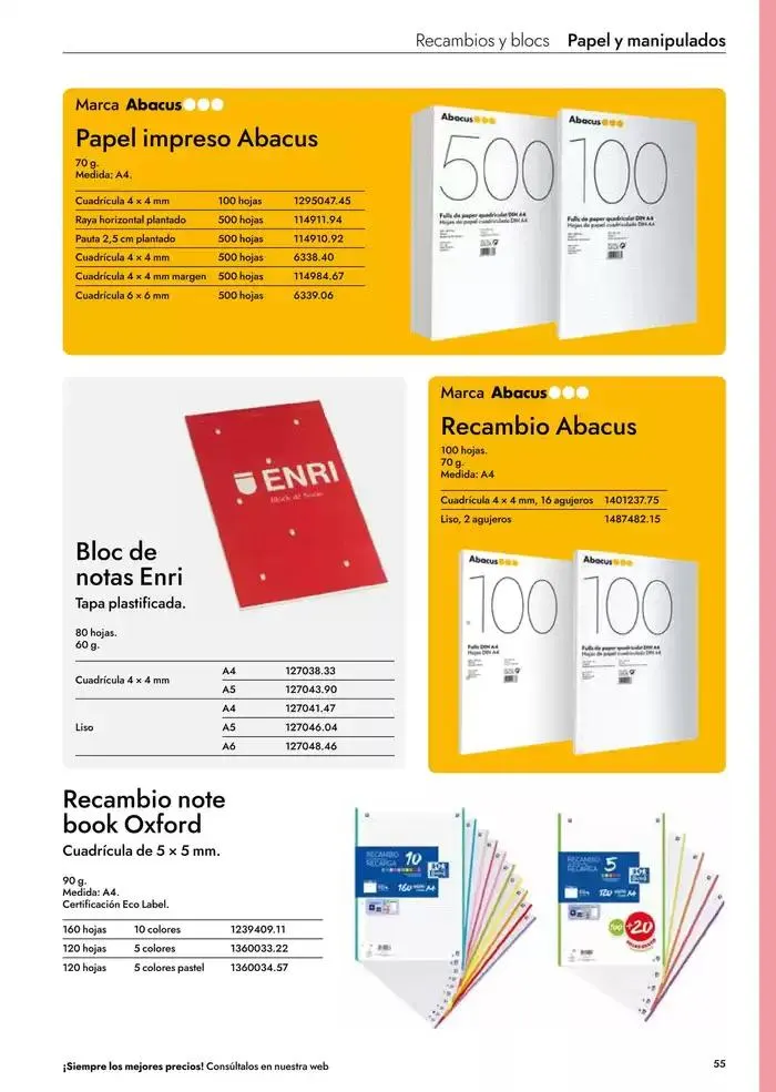 Catálogo de Catálogo Escolar 2025-2026 6 de mayo al 31 de diciembre 2026 - Página 57