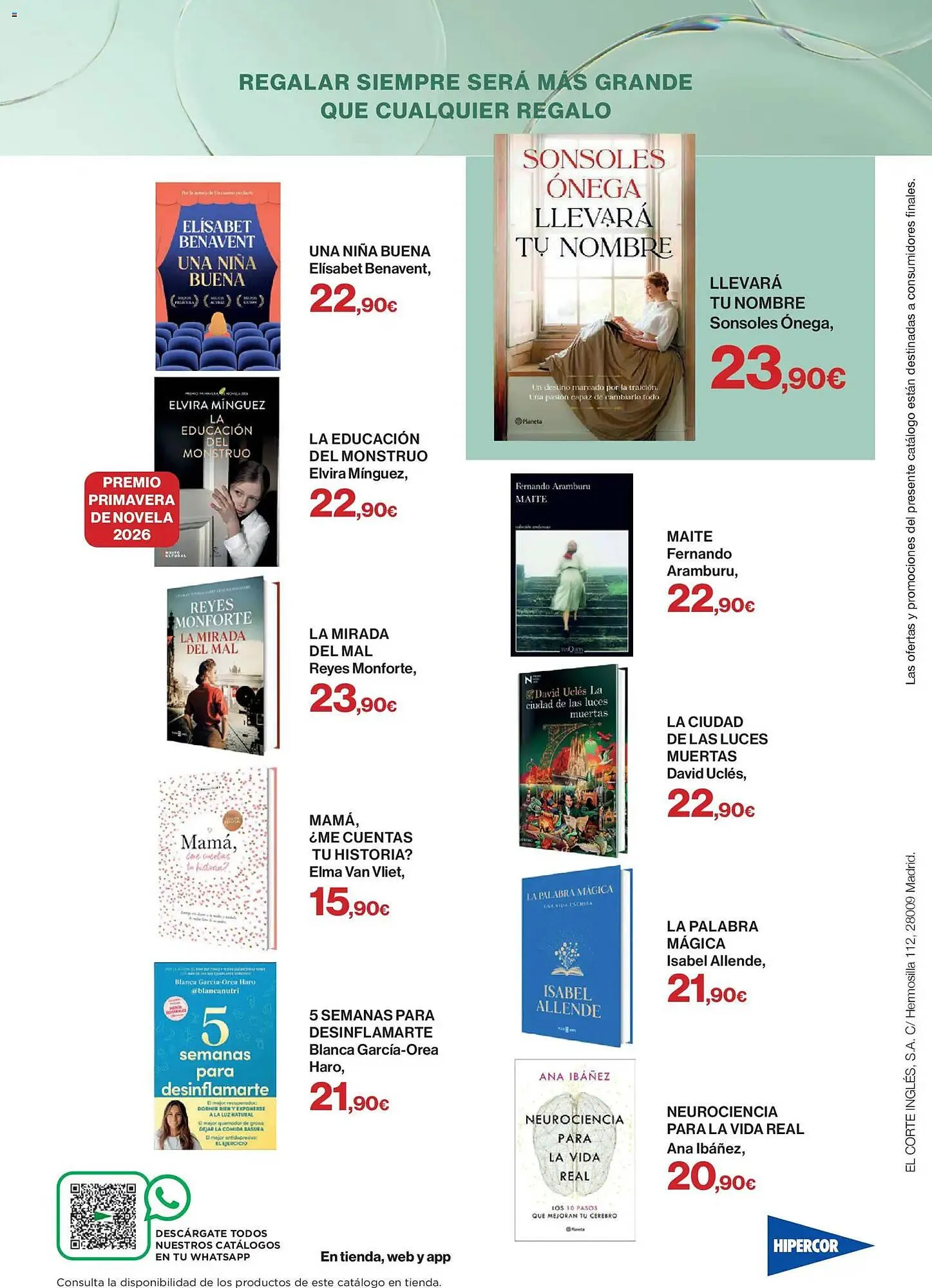 Catálogo de Catálogo Hipercor 20 de abril al 3 de mayo 2026 - Página 9