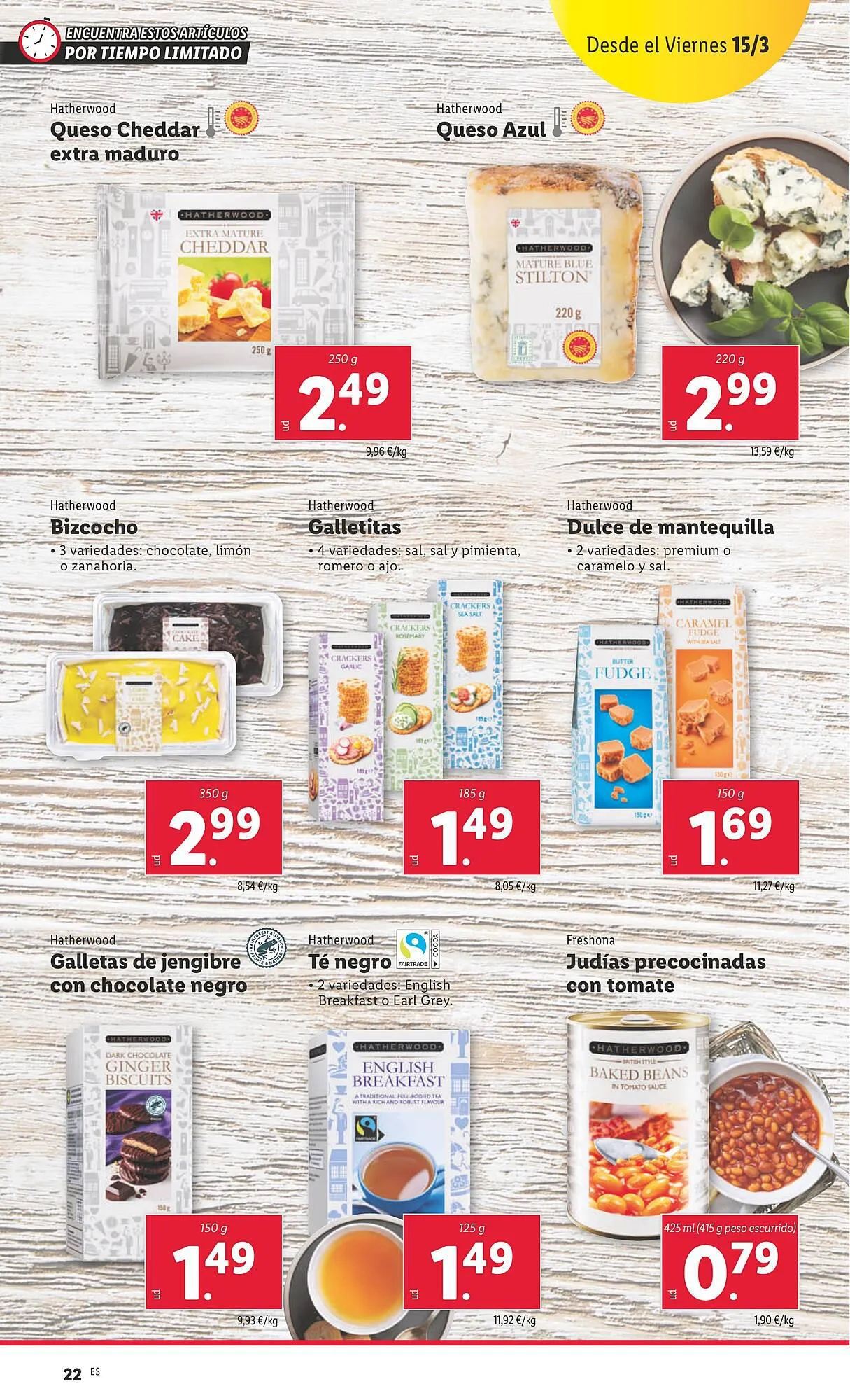 Catálogo de Folleto Lidl 11 de marzo al 17 de marzo 2024 - Página 22
