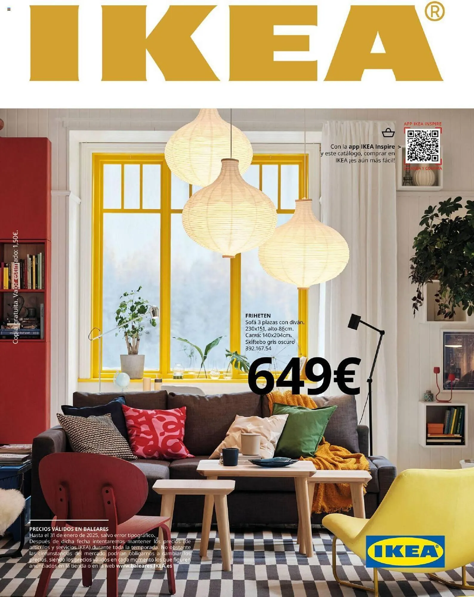 Catálogo de Folleto IKEA 1 de octubre al 31 de enero 2025 - Página 1