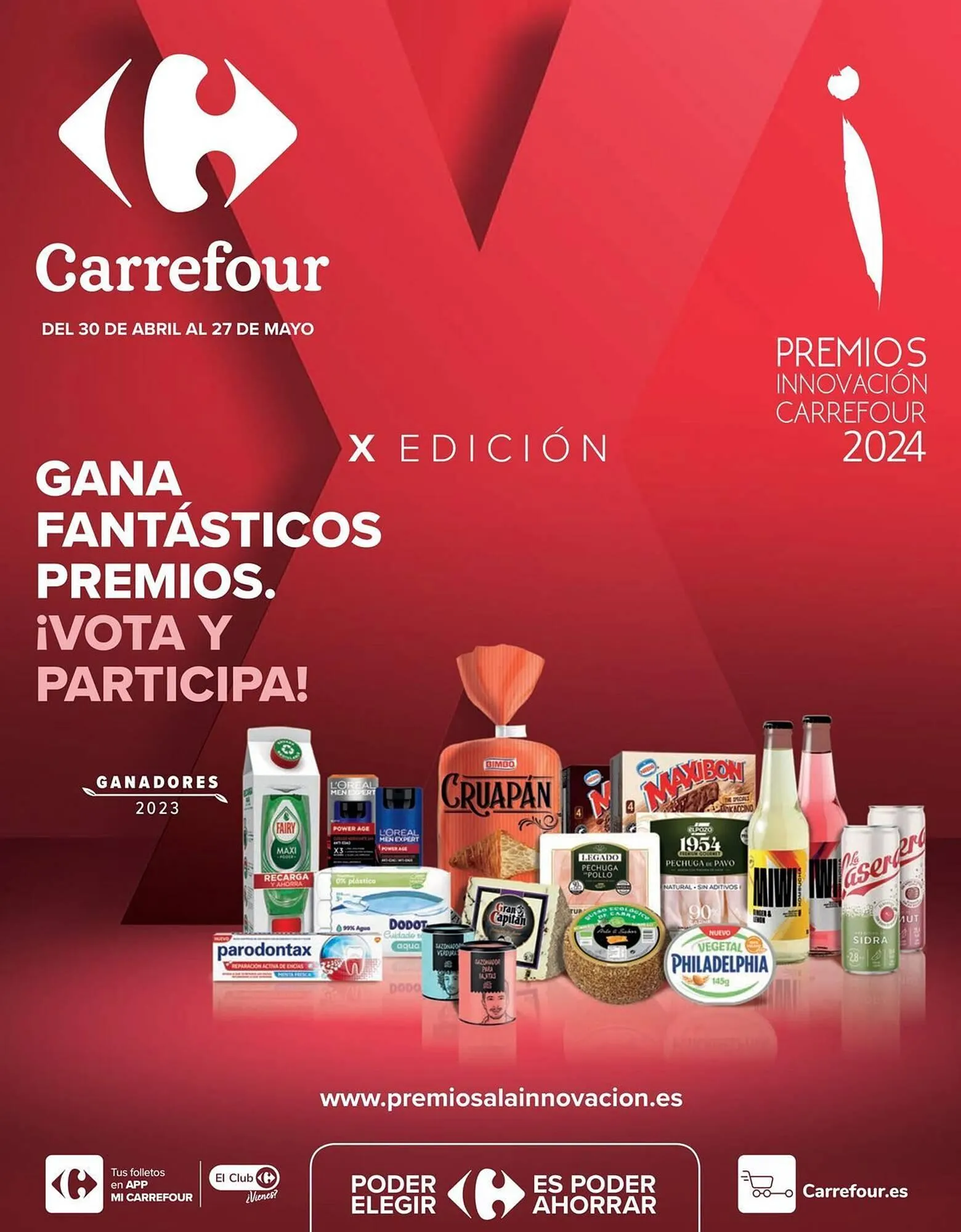 Catálogo de Folleto Carrefour 30 de abril al 27 de mayo 2024 - Página 1