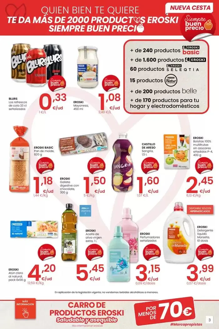 Catálogo de SUMA AHORRO HIPERMERCADOS EROSKI 2 de mayo al 13 de mayo 2025 - Página 3