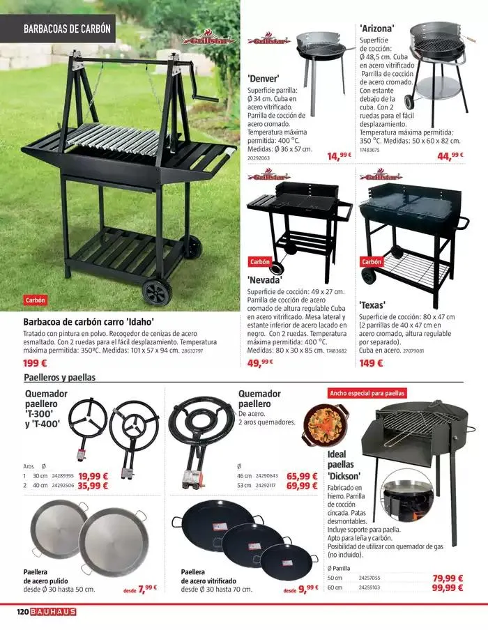 Catálogo de VERANO. Jardín, terraza, balcón. 26 de marzo al 20 de abril 2025 - Página 120