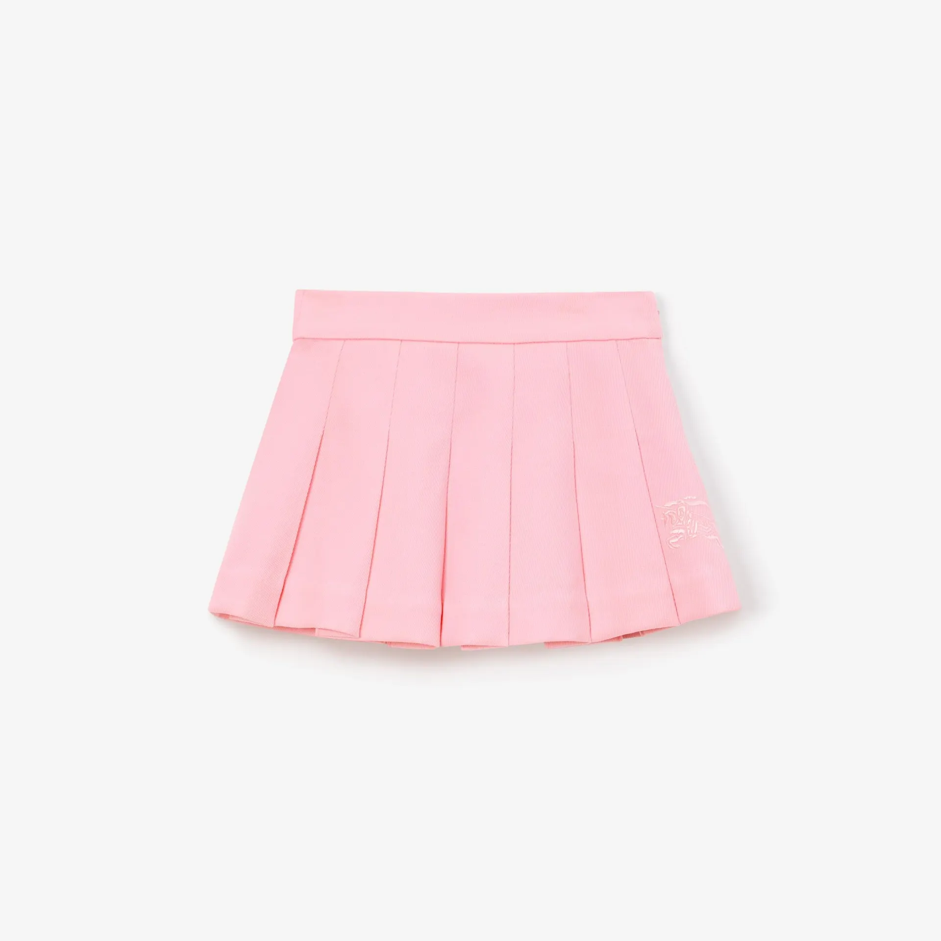 Falda de tablas en sarga de viscosa con EKD