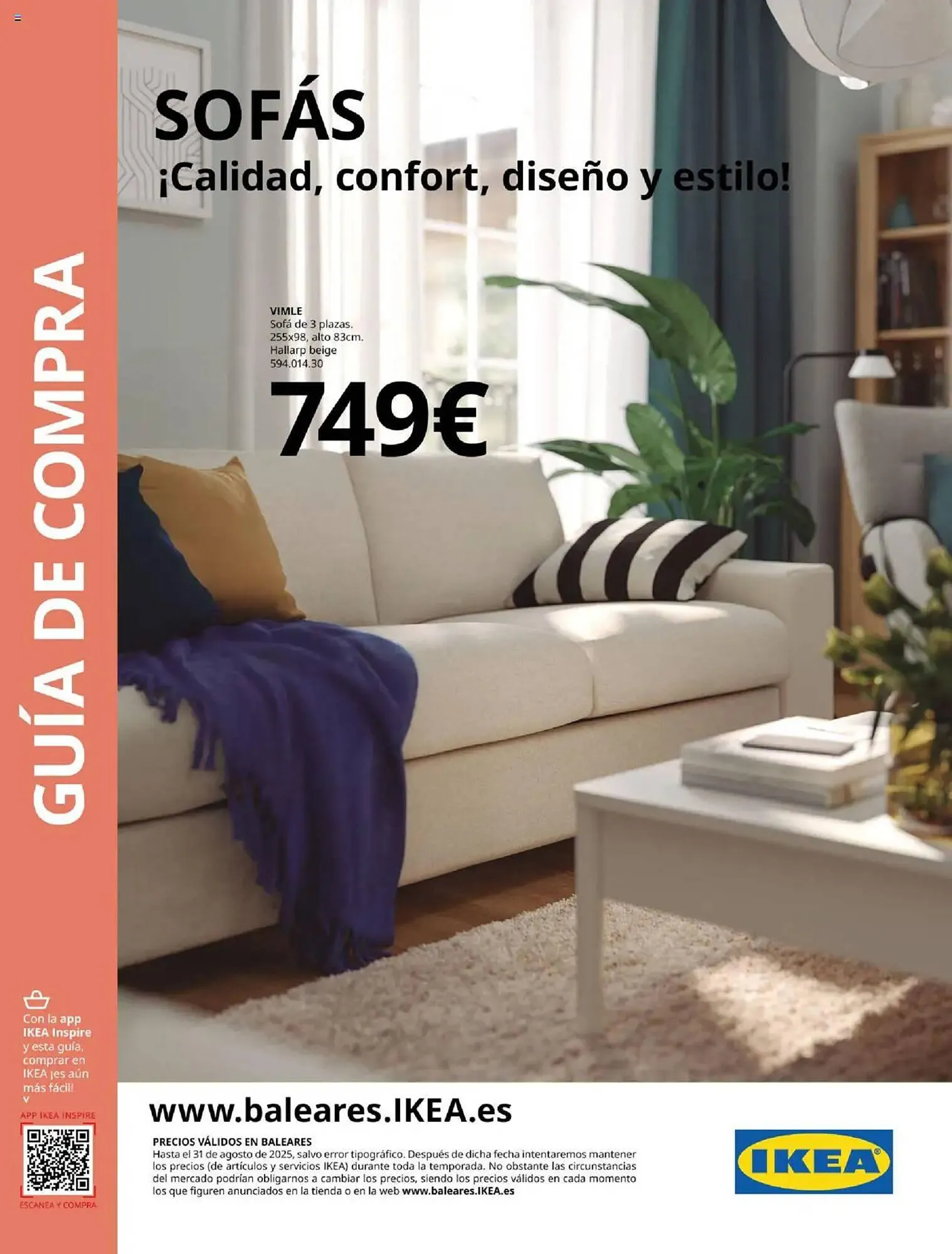 Catálogo de Folleto IKEA 10 de abril al 31 de agosto 2025 - Página 1