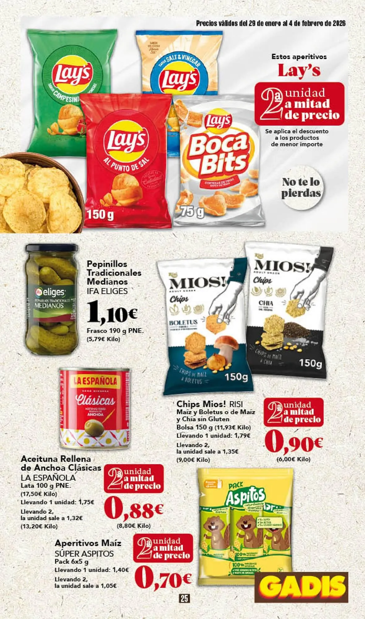 Catálogo de Folleto Gadis 29 de enero al 4 de febrero 2026 - Página 25
