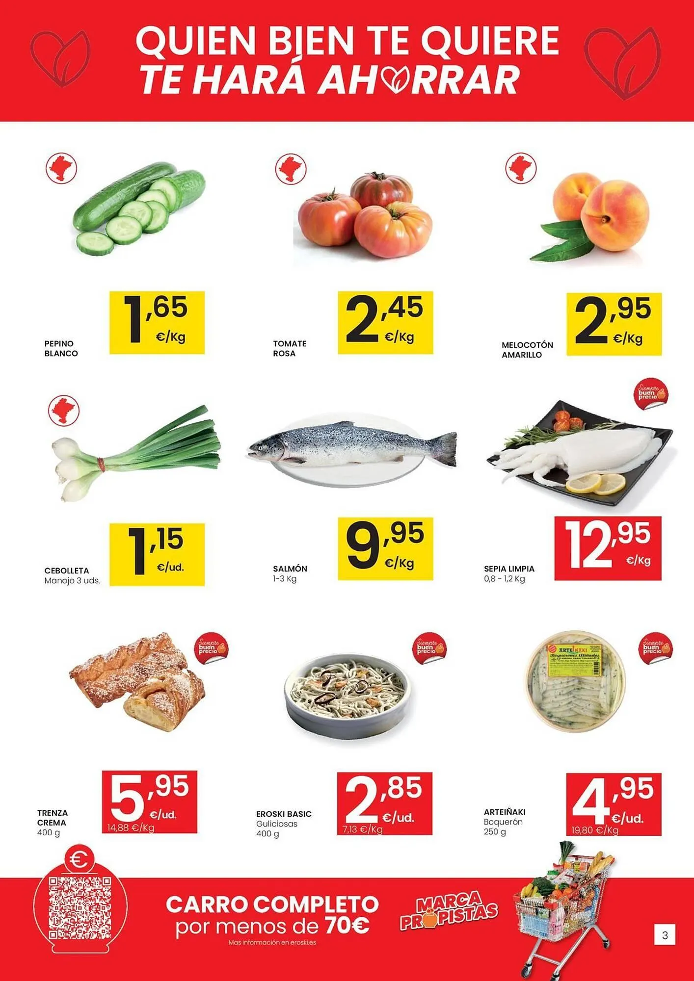 Catálogo de Folleto Eroski 7 de agosto al 13 de agosto 2025 - Página 3