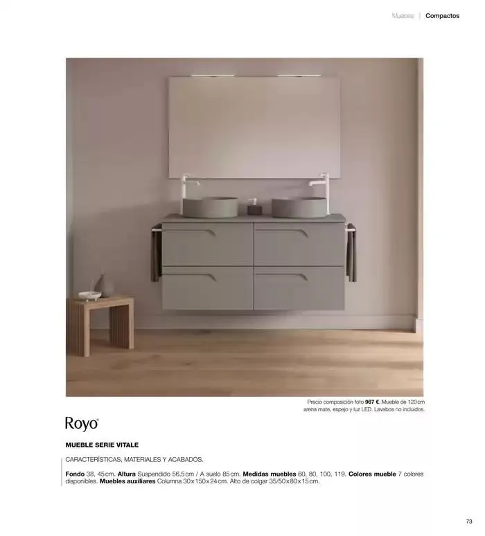 Catálogo de Catálogo de baños 24/25 2 de enero al 31 de agosto 2025 - Página 169