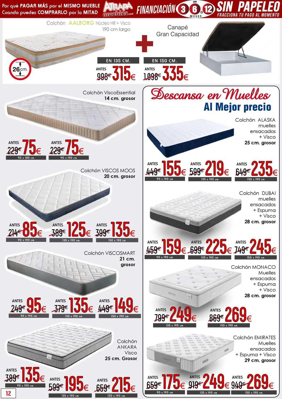 Catálogo de ATRAPAmuebles Folleto 28 de agosto al 11 de septiembre 2023 - Página 12