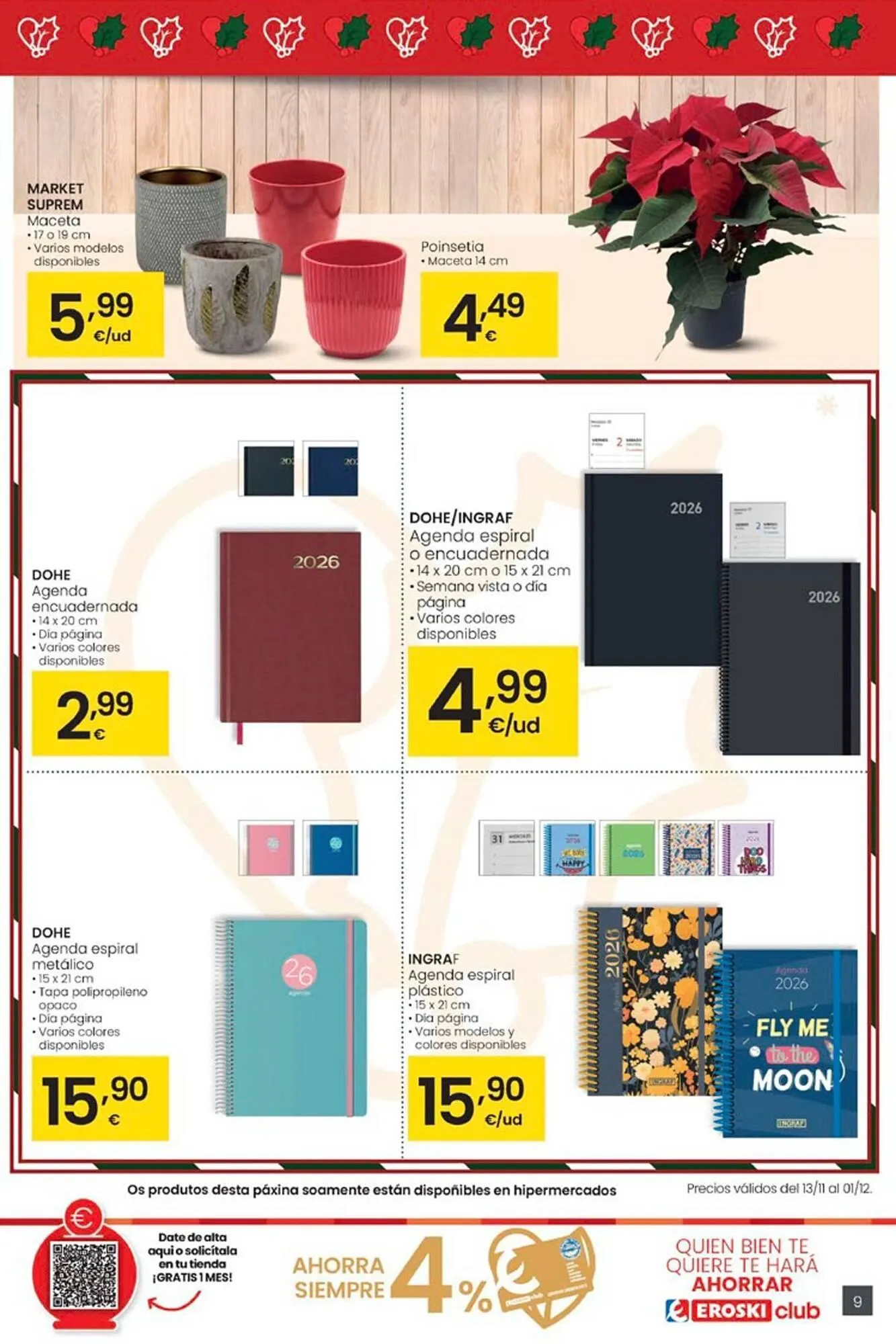 Catálogo de Folleto Eroski 13 de noviembre al 1 de diciembre 2025 - Página 9